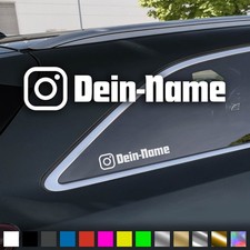 Instagram Name 2 Aufkleber