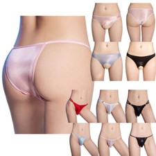 DE Herren Sexy Pouch Slip Low Rise G-String Sissy Höschen Crossdress Unterwäsche