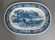 Ovale Platte 33 x 23 cm