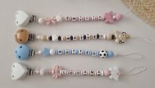 Personalisierte Schnullerketten 🤍 Kinderwagenketten 🤍 nach eigenen Wünschen!