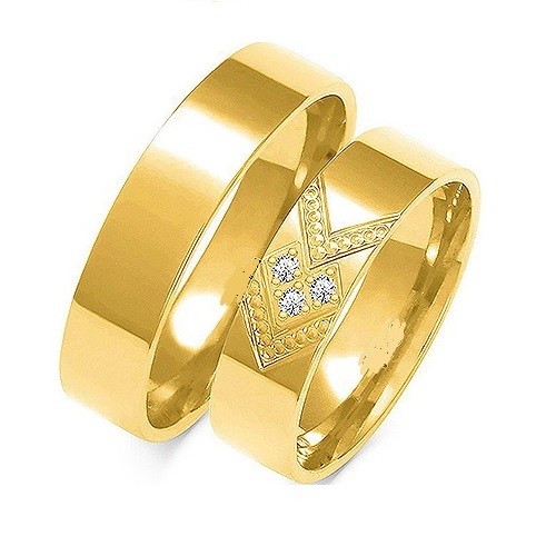 Eheringe trauringe 333 gelb - er,