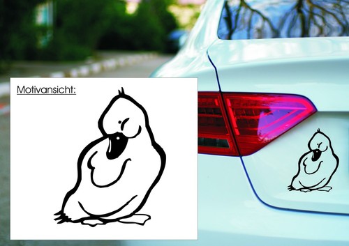 Kfz aufkleber ente - ente, duck