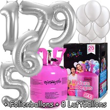 FOLIENBALLONS + BALLONGAS +