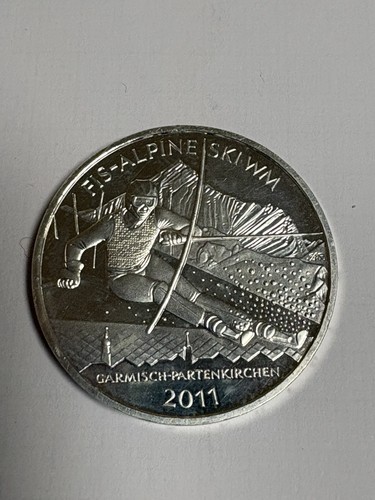 Gedenkmünze silber fis alpine - silber,