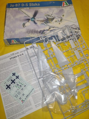 Italeri 1070 junkers d 5 - italeri, ju-87