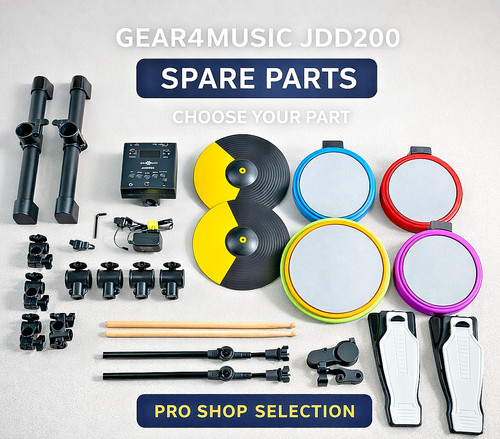 Gear4music jdd200 schlagzeug - e,