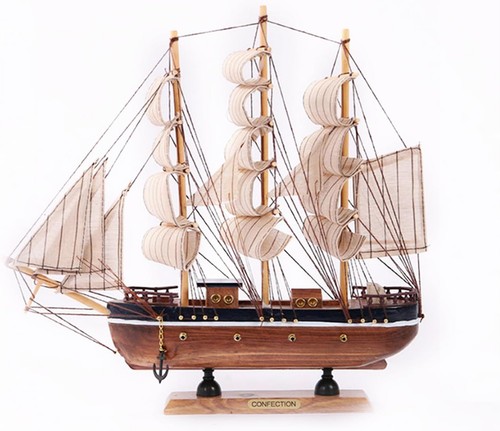 Segelboot deko holz modell - deko,