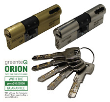 3 Stern Türschloss Hochsicherheit Eurozylinder Laufschloss Anti Snap TS007 5 Schlüssel