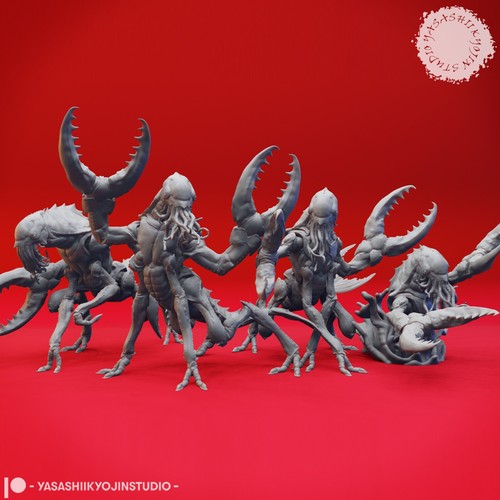 Chuul 54mm miniatur - -, für