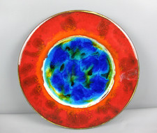 Wandteller Grünstadt Keramik Fat Lava True Vintage Mid Century 60er 70er Jahre