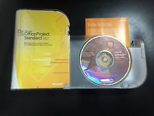 MS Project Standard 2007, Deutsche Vollversion mit MwSt-Rechnung