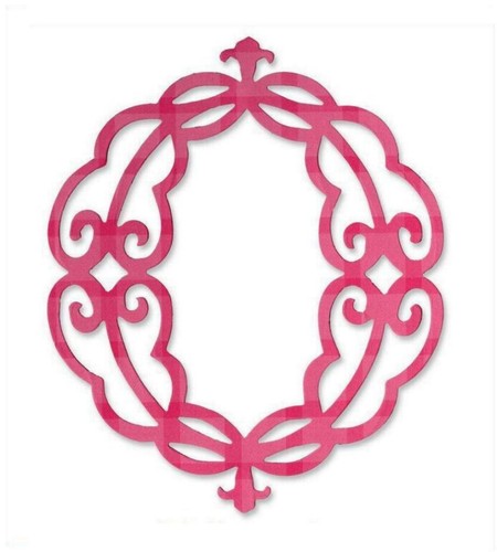 Stanzschablone vintage frame - stanzschablone,