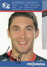 Blazenko Lackovic (Handball Kroatien, Gold Olympia 2004), sign. SG Handewitt-AK