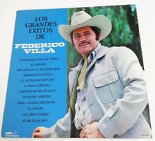 FEDERICO  VILLA  " LP " von 1983 mit Titel " LOS  GRANDES  EXITOS  DE "