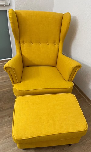 Ohrensessel mit hocker ikea - ohrensessel,