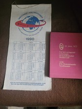 Gr.rote Mappe 25.J.SED +gr.Kalender VEB IFA Motorenwerke Nordhausen