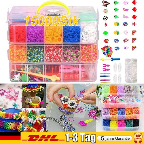 Loom bands 15000 stk - ca.15000, stk.