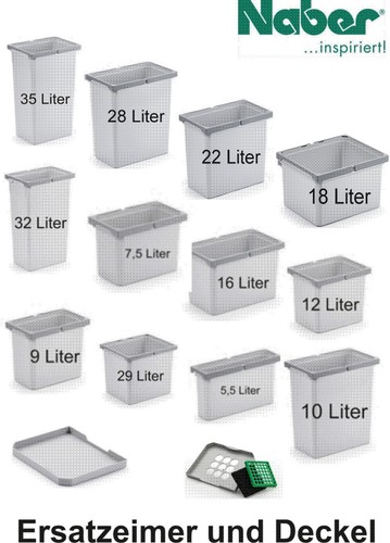 Naber ersatzeimer und deckel - naber,