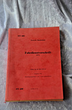DV 408 Deutsche Bundesbahn, Fahrdienstvorschrift (FV) 1972/1979 
