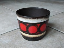 Blumentopf Keramik 13 cm 70er