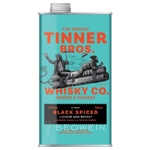 Tinner bros black spiced - black,