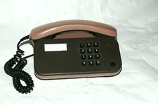SEL Tastentelefon Consul (Tischapparat),  braun-graphit