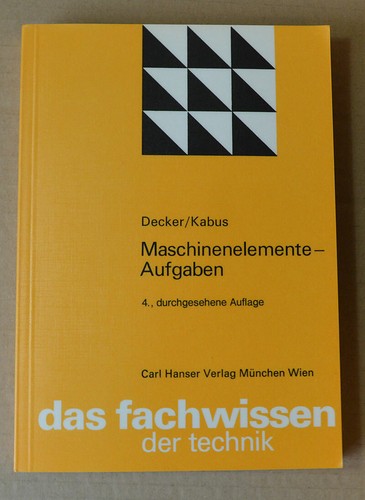 Fachbuch maschinenelemente - ,