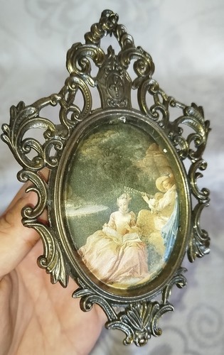 Prachtvoller goldener oval - goldener,,