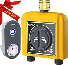 RAINPOINT WLAN Bewässerungscomputer · 2 Zonen · Messing · App & Sprachsteuerung