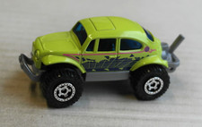 Matchbox VW Volkswagen Käfer Beetle 4x4 gelbgrün Auto Oldtimer Mattel MBX Car