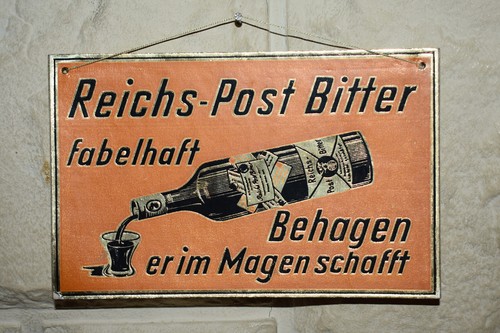 Altes reklameschild - altes,