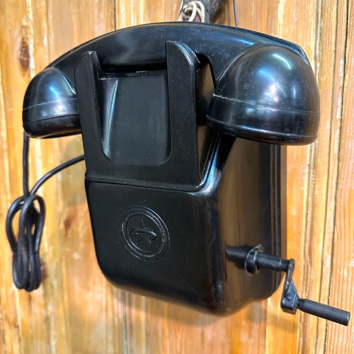 Art deco bakelit telefon - bakelit,