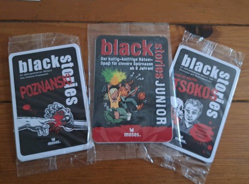 Blackstories promo packs - 3,