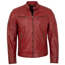 Mauritius herren lederjacke - -,