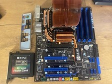 MSI Eclipse X58,Intel XEON X5560,Zalman Lüfter,3x4 12GB DDR3 1600er,selten RARE!