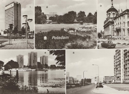 Ddr ansichtskarte potsdam - ansichtskarte,