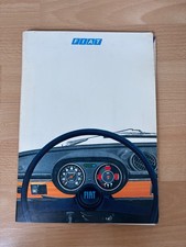 Pressemappe Fiat IAA 1975 Fiat