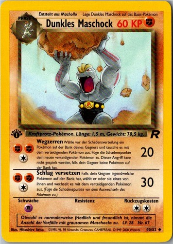 Pokemon dunkles maschock 82 - pokemon, 40/82