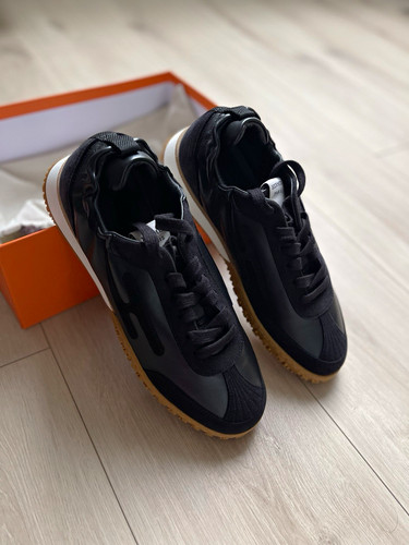 Hermès herren sneaker - herren, schwarz