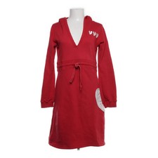 ChillNorway, Kapuzenkleid, Größe: L, Rot, Baumwolle, Einfarbig, Damen -cCk