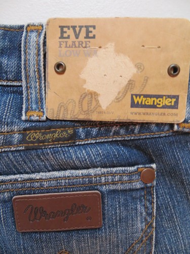 Wrangler eve schlag jeans hose - jeans,