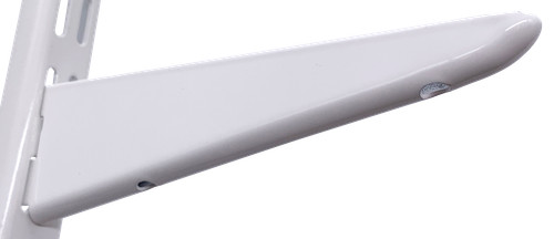 Twin slot brackets white - twin,