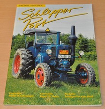 Schlepper Post 4/1999 Zeitschrift 99 Bugatti Deutz Hanomag Schlepper Fan Trecker