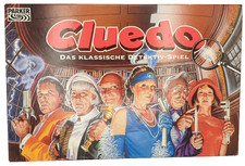 Cluedo Parker 1996 Brettspiel Detektivspiel - für 3 bis 6 Spieler ab 8 J.