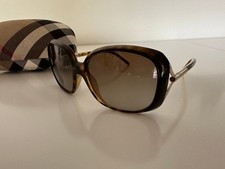 Burberry Sonnenbrille Damen + Etui + Zertifikat Oversize Top-Zustand 59x15×120mm