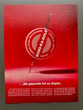 Scho-Ka-Kola ...die gesunde Art zu dopen 1969 Vintage Werbung Reklame V91