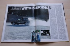Rallye Racing 08/1979 VW Golf I GTi Turbo Rinspeed mit 134PS im Fahrbericht auf