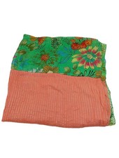 PLOMO O PLATA Sommerschal Damen Schal grün-pink Casual-Look