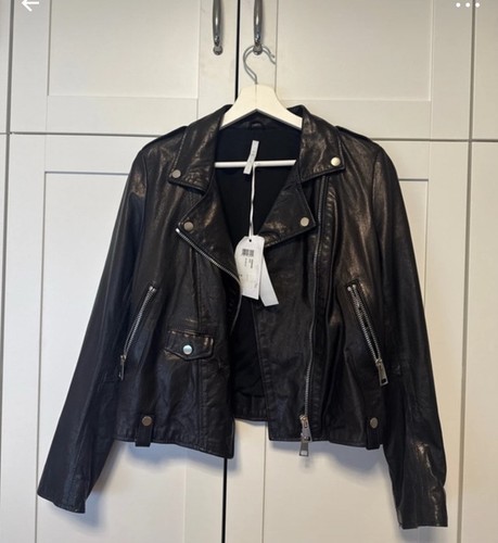 Damen lederjacke schwarz - lederjacke,