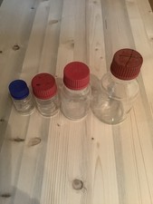 Schott Laborflaschen 500 ml, 250  ml, 100 ml, 50 ml,  Gebraucht